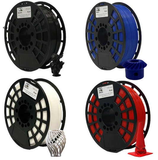 Voordeelpakket 4KG 3D Filament 1.75mm PLA+